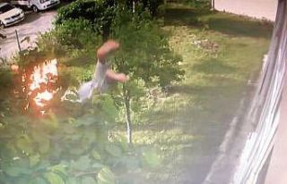 Büyükçekmece’de dehşet veren olayın görüntüleri...