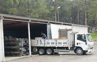 Büyükşehir Belediyesi’nden taziye hizmetlerine...