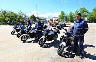 Büyükşehir Zabıtası’na motorize desteği