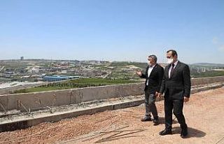 Çakmak ve Şayir, seyir terası projesini inceledi