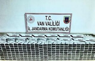 Çaldıran’da 5 bin 500 paket kaçak sigara ele...