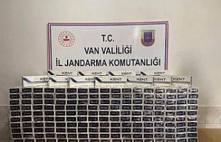Çaldıran’da 6 bin 500 paket kaçak sigara ele...