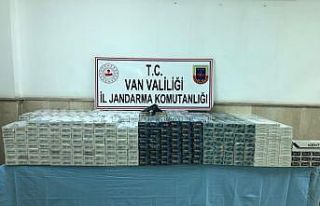 Çaldıran’da 8 bin paket kaçak sigara ve ruhsatsız...