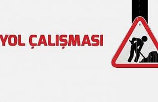 Çanakkale’de yol yapım çalışması