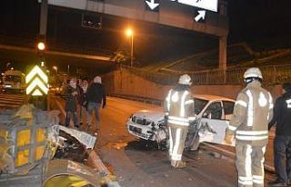 Cenazeye gitmek isterlerken kaza yaptılar