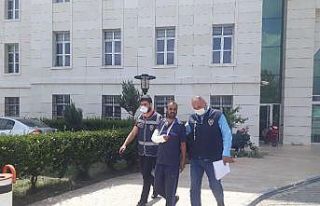 Cezaevi firarisi saklandığı evde yakalandı