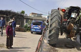 Cezaevinden izinli çıktı, çiftçinin traktörünü...
