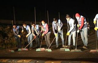 Cizre Belediyesi korona virüse karşı mahalleleri...