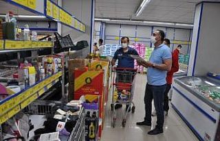 Cizre’de korona virüs denetimleri sürüyor