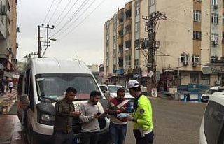 Cizre’de Trafik Haftası etkinlikleri