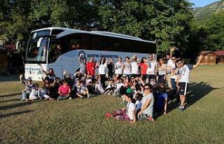 Çocuklar salgın sonrası Küre Dağları’nda bilim...