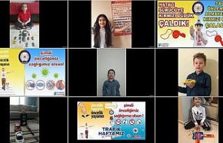 Çocuklardan trafik haftası mesajı