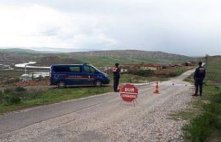 Çorum’da bir köy karantinaya alındı