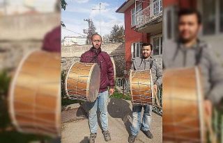 Davulcular için her mahalleye bahşiş kutusu