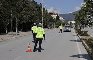 Denizli’de sürücü ve yolculara yönelik ’korona...