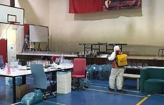 Dezenfekte çalışmaları sürüyor