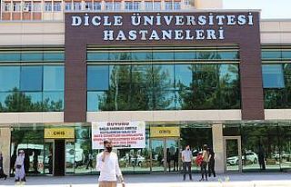 Dicle Üniversitesinde Covid-19 hasta sayısında...