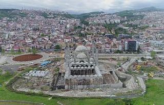 Doğu Karadeniz’in en büyük cami ve külliyesinin...