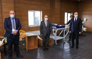 Düzce’de maske üretiminde ikinic nokta açıldı
