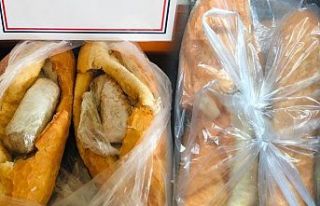 Ekmek sepetinden uyuşturucu çıktı