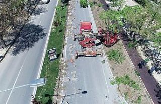 Elazığ’da yol genişletme çalışmaları