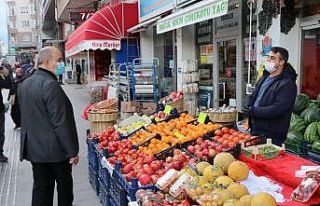 Emniyet Müdürü korona virüs tedbirlerine karşı...
