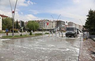 Ereğli cadde ve sokakları pırıl pırıl oldu