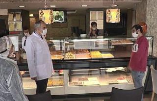 Erzurum İl Tarım ve Orman Müdürlüğü ekipleri...