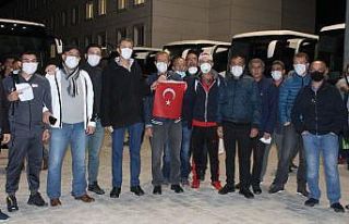 Erzurum’da karantina süreci biten vatandaşlar...