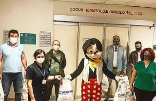 EsEs taraftarı lösemi çocukları unutmadı