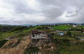 Eski komando kendisine kale yaptı