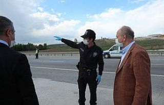 Eskişehir’e araçla giriş öncesi 18 noktada denetim