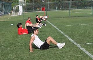 Eskişehirspor çalışmalarına devam ediyor