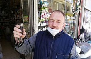 Esnaf ipe dolanan ebabil için seferber oldu