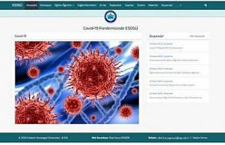 ESOGÜ, Covid-19 sürecindeki faaliyetlerini duyurmak...