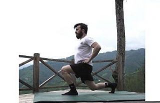 ‘’Evde kal, sporsuz kalma’’