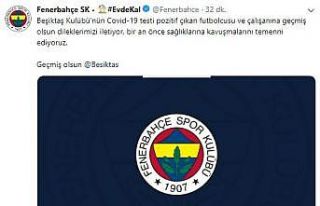 Fenerbahçe’den Beşiktaş’a geçmiş olsun mesajı