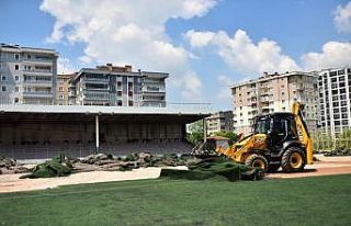 Fidyekızık Spor tesisleri yenileniyor