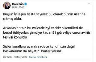 Gaziantep’te 91 görevliye korona virüs bulaştı