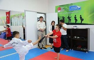 Gaziantep’te spor salonlarının beşi tamamlandı