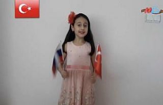 Gaziemir’den Rusya’ya dostluk şarkısı