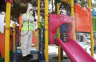 Gaziemir’in parkları salgın sonrasına hazırlanıyor