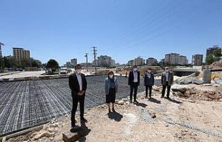 Gaziray ile İpekyolu’nun kesişim noktasında yapılan...