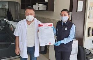 Gebze’de berber ve kuaförler denetleniyor