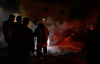 Gediz’de öğrenci yurdunda yangın