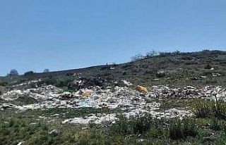 Gelişigüzel dökülen moloz ve harfiyat atıklarının...