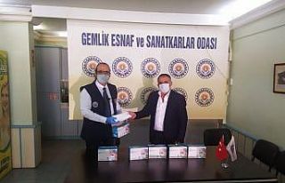Gemlik’de belediye ve esnaftan koronayla ortak mücadele