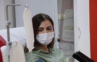 Genç doktor koronayı yenip plazma bağışçısı...