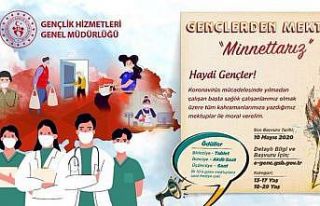 Gençlerden korona virüs kahramanlarına mektup:...