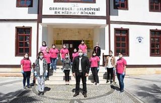 Germencik’in pembe melekleri halktan büyük takdir...